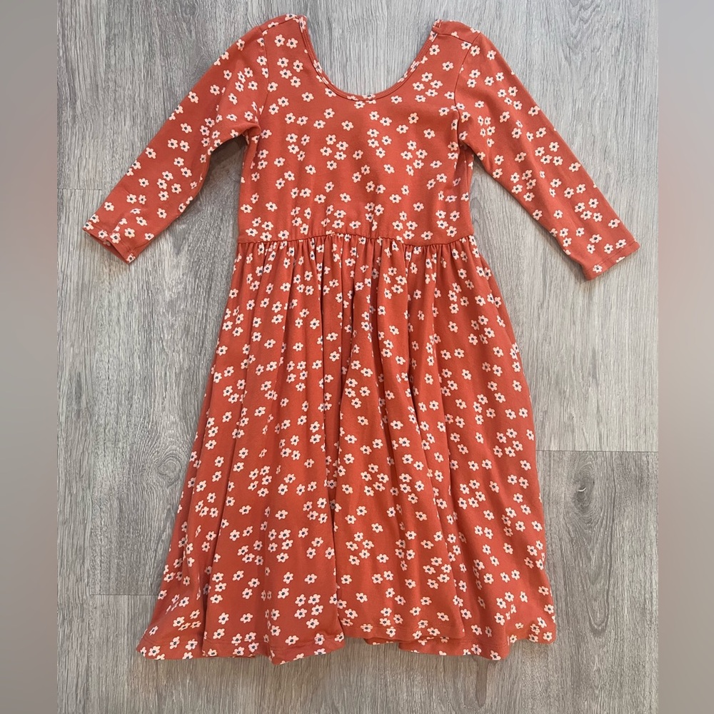 Alice + Ames Ballet Dress in Carved Floral